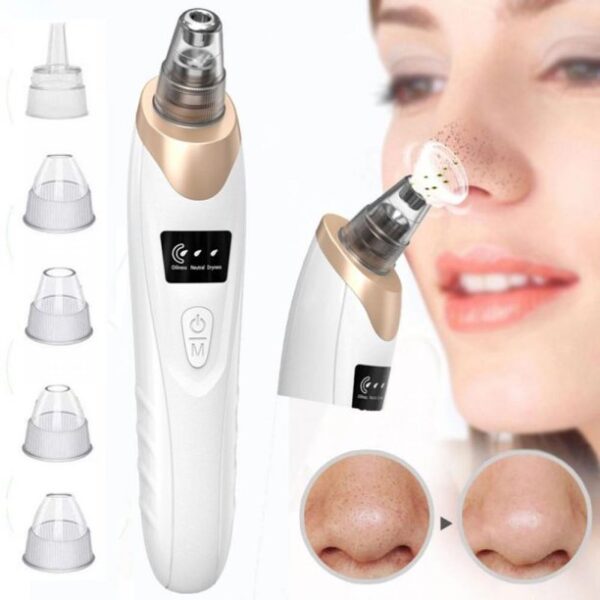 1 4 - Electric Suction Blackhead Instrument Home Beauty Instrument Blackhead Pore Cleaning.