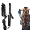 Professional Stainless Steel Anti-Static Curl Curling Make Hair Curler Curling Iron Rod Styling