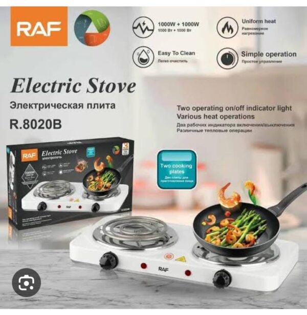 WhatsApp Image 2023 10 26 at 7.15.20 AM - Premium Brand RAF New Arrival countertop Coil Hotplate Stove Cooktop Double Flat Burners Electric Hot Plate Double Electric Stove