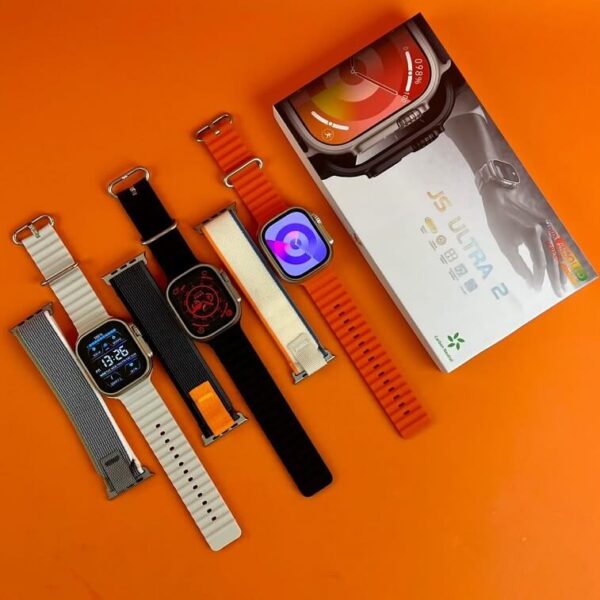 WhatsApp Image 2024 01 25 at 11.18.37 AM - JS Ultra 2 Smart Watch, Big Screen Amoled Display. (Random Color)