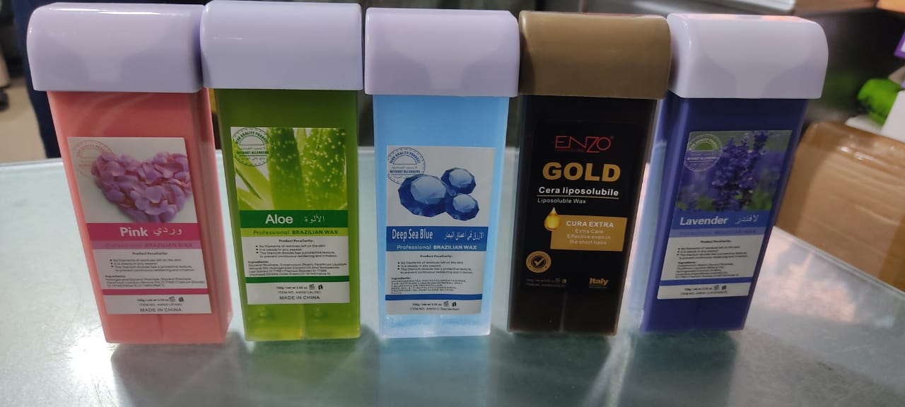 1-30.jpeg 1 30 - Refill Wax for Women, Roll On Wax Refill for Hair Areas of the Body, Roller Waxing Hair Removal Depilatory Refill Wax with different flavour (1 Pc) (Random Flavors)