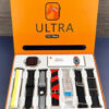 Ultra 7 in 1 Straps 2.1 Inch HD Screen & Bluetooth Calling Smart Watch With 7 Different Straps