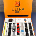 Ultra 7 in 1 Straps 2.1 Inch HD Screen & Bluetooth Calling Smart Watch With 7 Different Straps