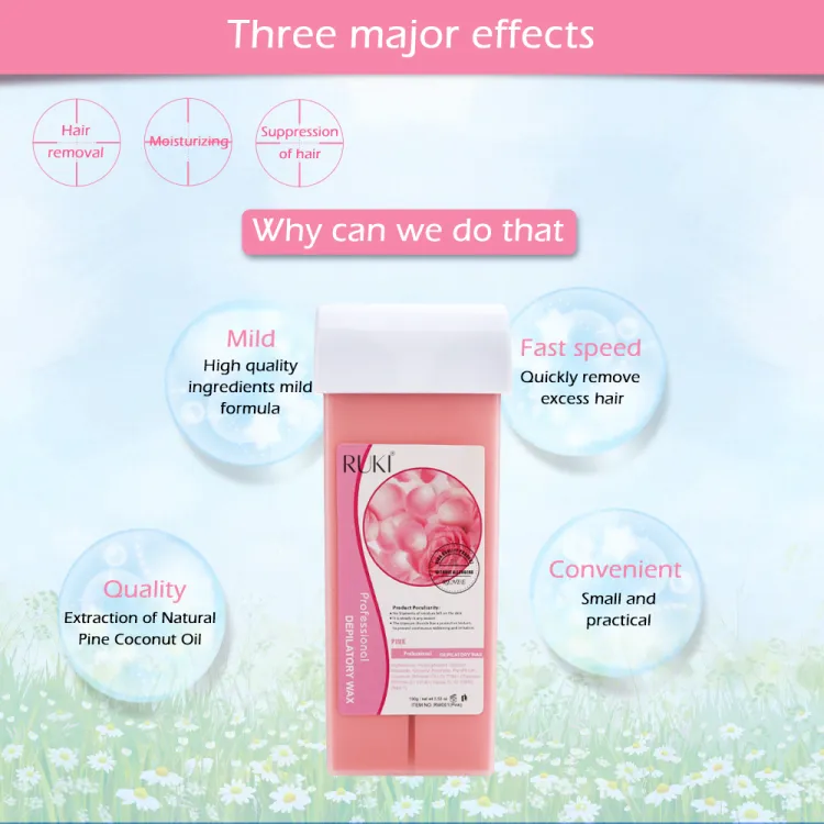 5-6.webp 5 6 - Refill Wax for Women, Roll On Wax Refill for Hair Areas of the Body, Roller Waxing Hair Removal Depilatory Refill Wax with different flavour (1 Pc) (Random Flavors)
