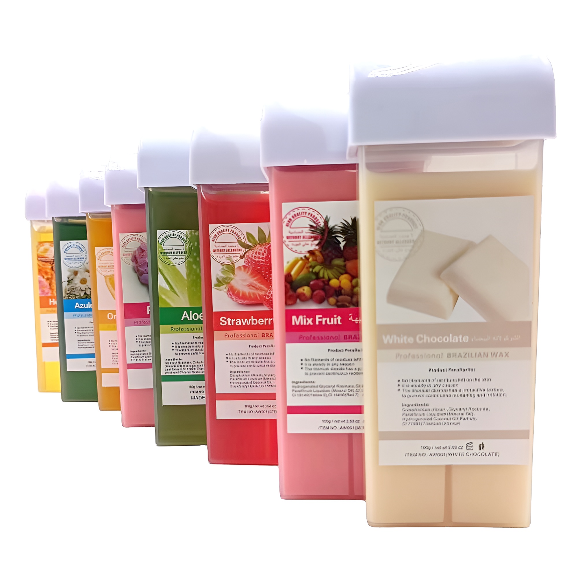 H8c3818f478304cccbc0d7a1a93fc86c53-1.jpg H8c3818f478304cccbc0d7a1a93fc86c53 1 - Refill Wax for Women, Roll On Wax Refill for Hair Areas of the Body, Roller Waxing Hair Removal Depilatory Refill Wax with different flavour (1 Pc) (Random Flavors)