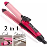 2 In 1 Nova Hair Straightener And Hair Curler Quick Heat-Up Technology